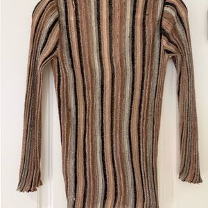 Missoni Multicolor Striped Turtleneck Sweater